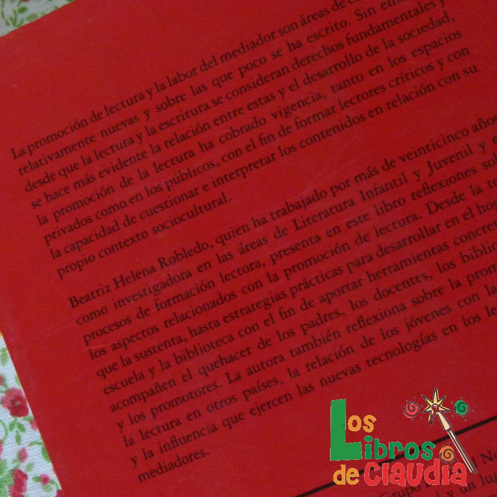 El arte de la mediación – Espacios y estrategias para la promoción de la lectura | Los Libros de Claudia