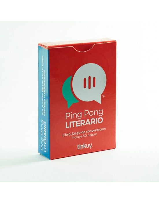 Ping Pong Literario 1 – Libro Juego de conversación | Los Libros de Claudia