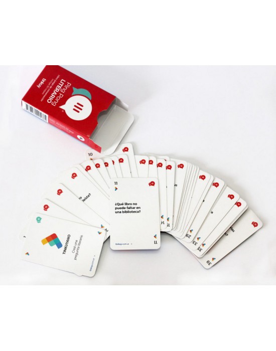 Ping Pong Literario 1 – Libro Juego de conversación | Los Libros de Claudia