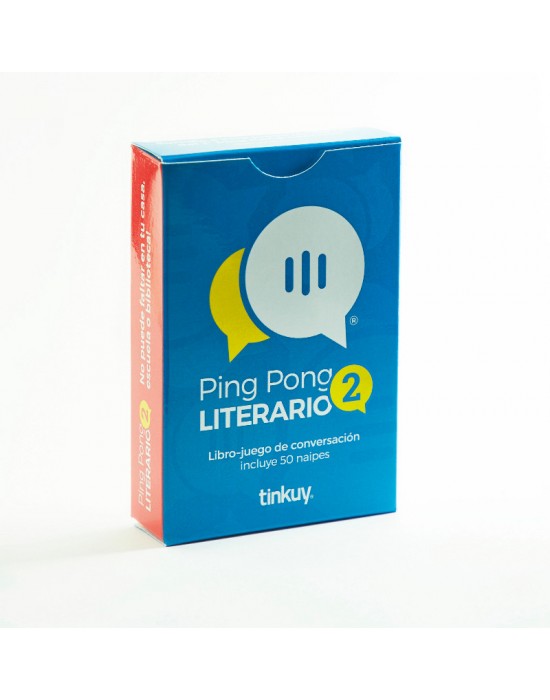 Ping Pong Literario 2 – Libro Juego de conversación | Los Libros de Claudia Ping Pong Literario 2 – Libro Juego de conversación | Los Libros de Claudia