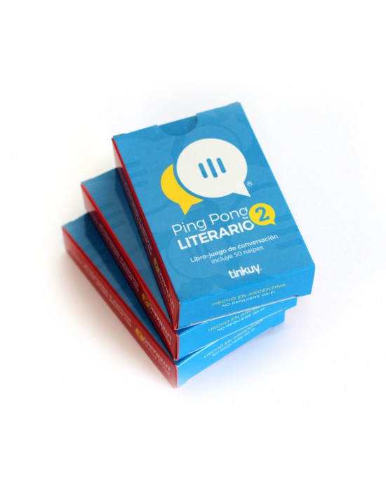 Ping Pong Literario 2 – Libro Juego de conversación | Los Libros de Claudia Ping Pong Literario 2 – Libro Juego de conversación | Los Libros de Claudia