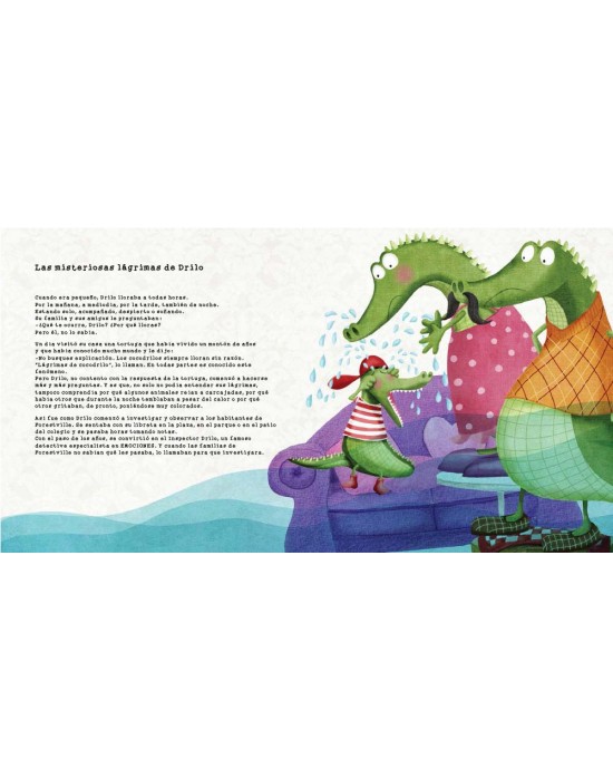 El emocionometro del inspector Drilo | Los Libros de Claudia