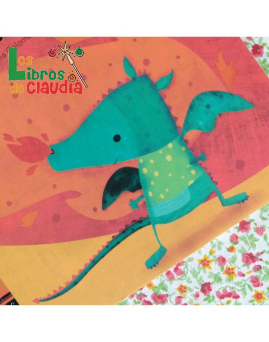 Pequeño dragón aprende a echar fuego | Los Libros de Claudia