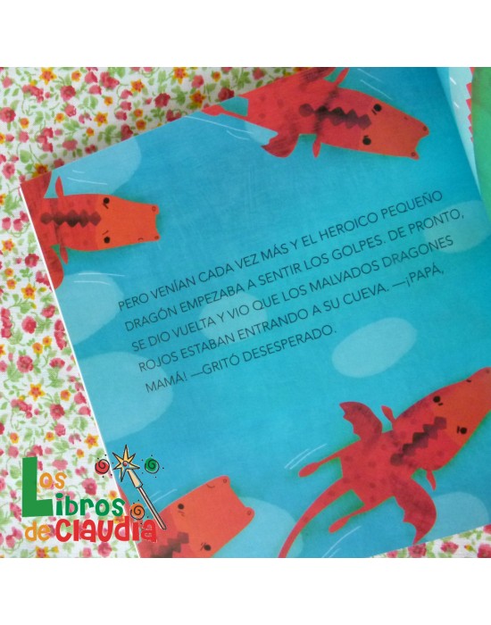 Pequeño dragón aprende a echar fuego | Los Libros de Claudia