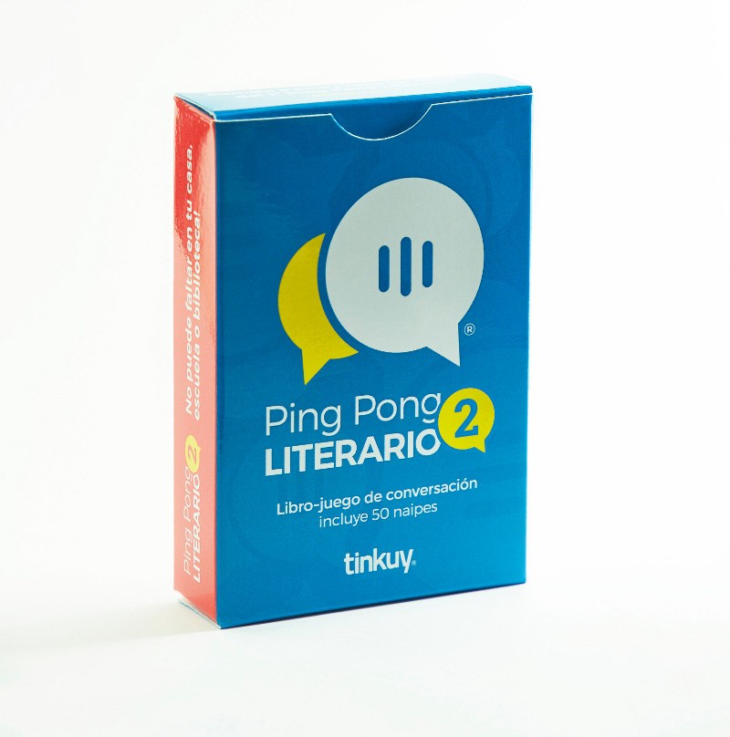 Ping Pong Literario 2 - Libro Juego de conversación - Los Libros de Claudia