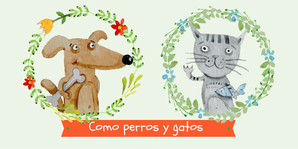 Como perros y gatos: libros ilustrados | Los Libros de Claudia