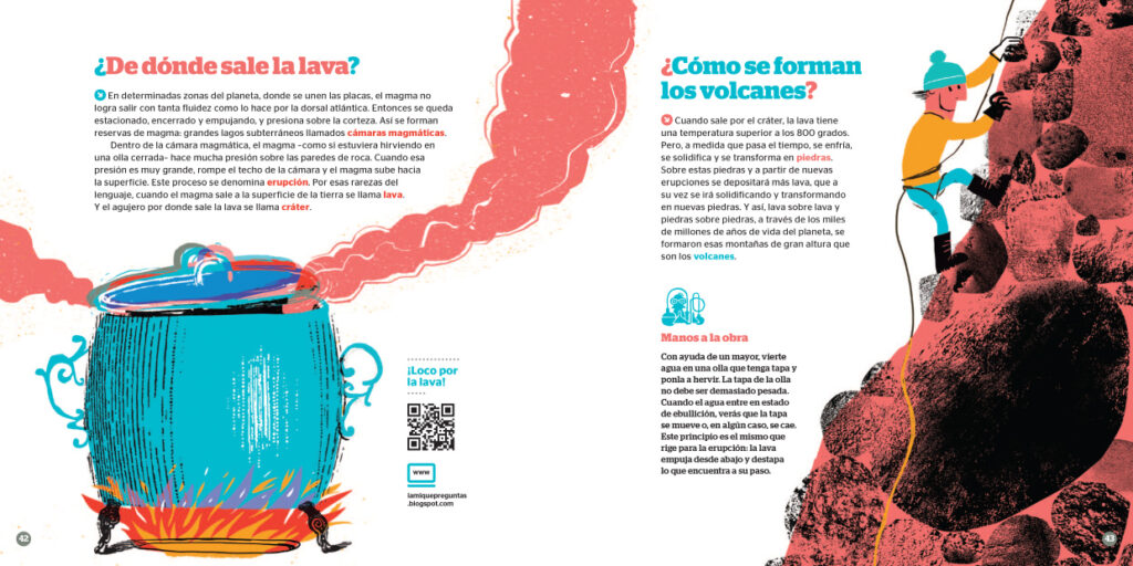 Terremotos y volcanes para los más curiosos | Los Libros de Claudia